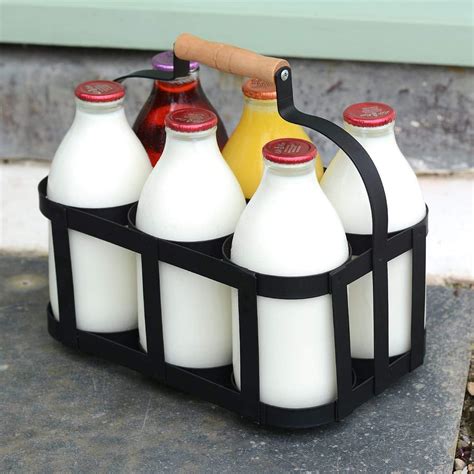 milk bottle container for doorstep